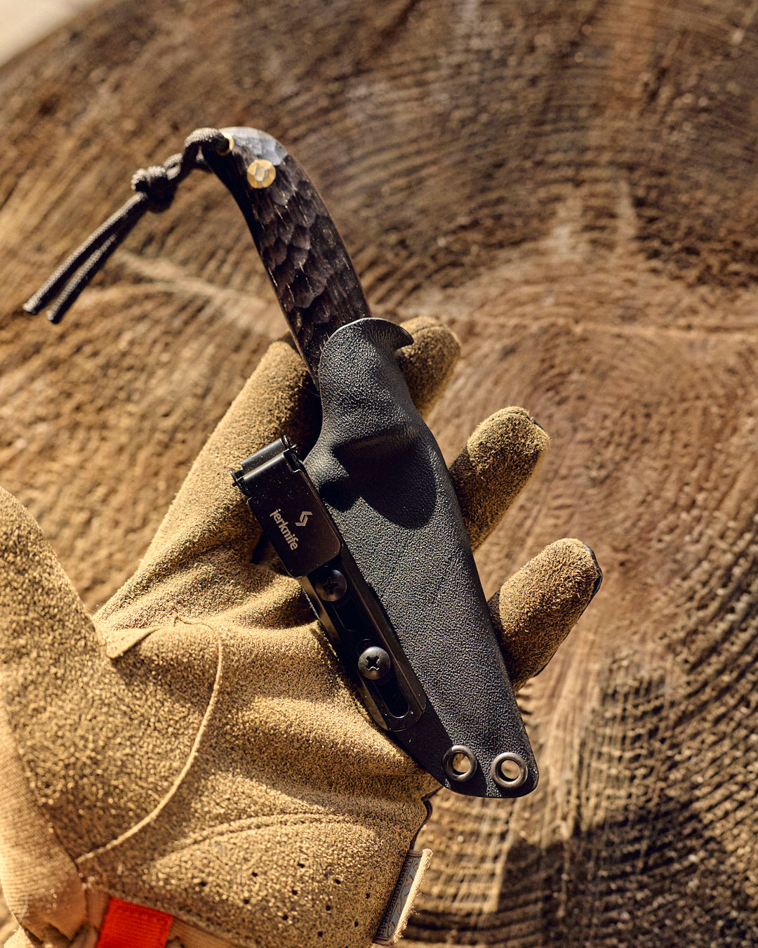 The EDC Knife, D2, wenge, kydex.