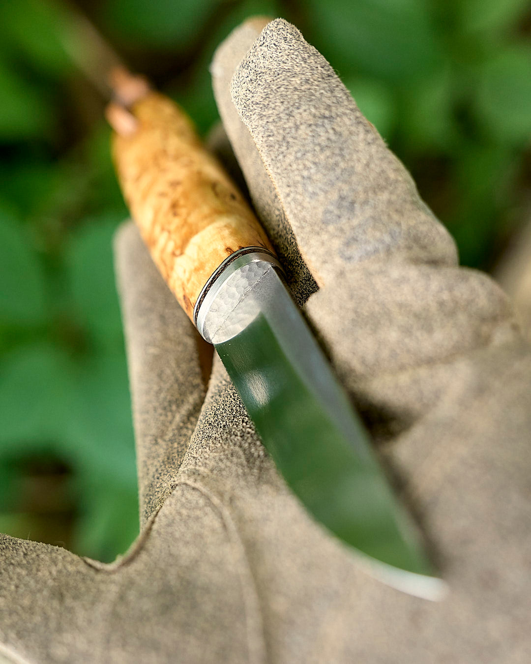 The puukko knife RWL-34 powder steel.