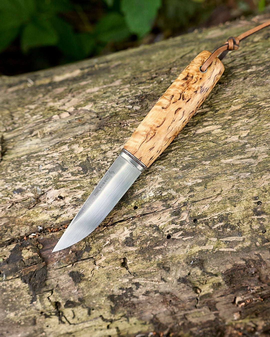 The puukko knife RWL-34 powder steel.