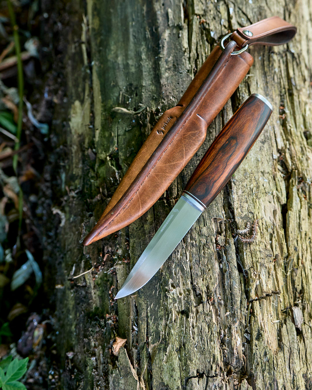 The m390 steel, ironwood, puukko knife.